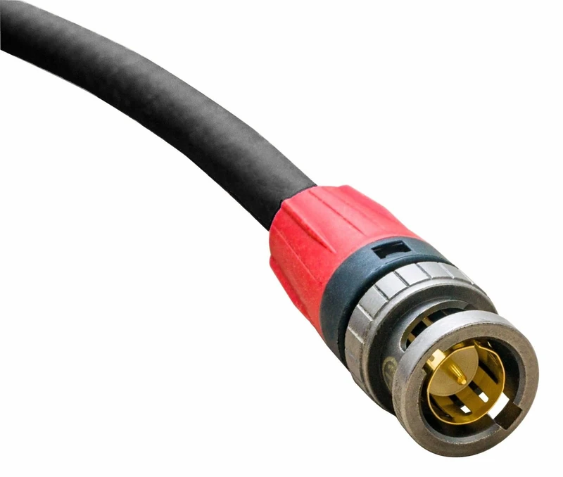 New 12G Ultra HD 8K 4K HD SDI Digital Video Belden 4694R Neutrik NBNC75TU11X UHD Rear Twist BNC plugs, Hand made Cable