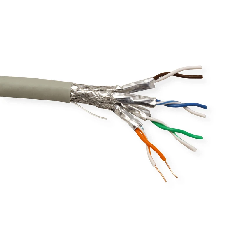 ROLINE S/FTP Cat.6A (Class EA) LSOH Solid Wire 300m
