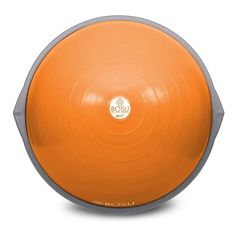 BOSU 72-10850 Home Gym Equipment The Original Balance Trainer 65 cm Diameter, Orange and Gray