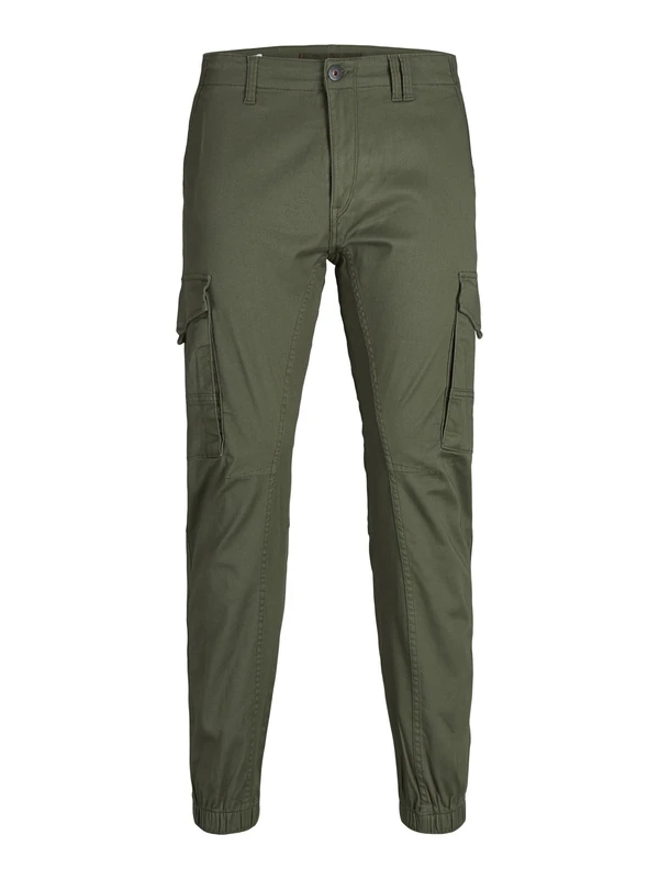 Jack & Jones Men's Jjipaul Jjflake Akm 542 Olive Night Noos Trouser, Olive Night, 38W 32L UK