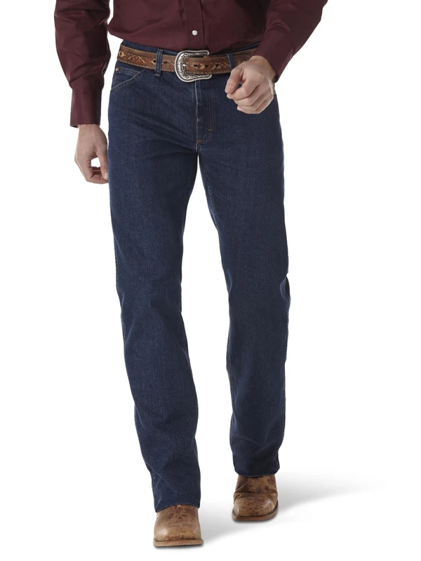 Wrangler Men's Premium Performance Cowboy Cut Regular Fit Jean, Midnight Rinse, 31x34