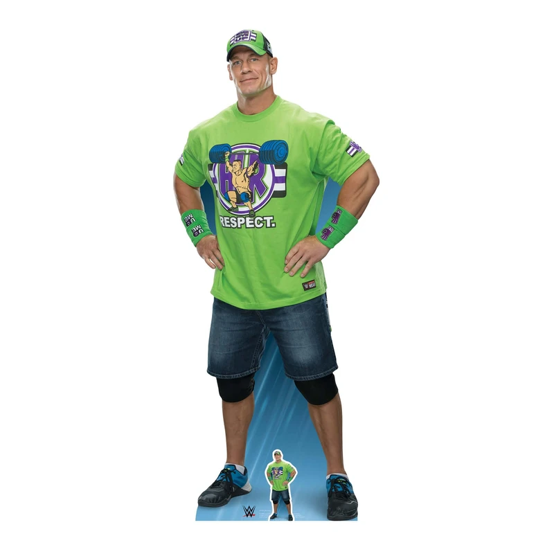 STAR CUTOUTS LTD SC1129 Official WWE If You Can Dream It, Do It' John Cena Hands On Hips, Cardboard, multicolour, 184 x 77 x 184 cm
