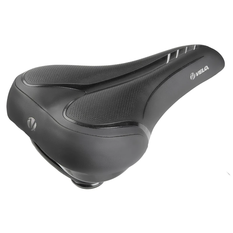 Velo Unisex Adult Fit Townie Saddle For Bicycle - Black, Medium