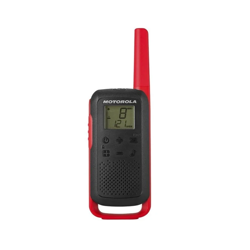 Motorola TALKABOUT T62 RED PMR446 PMR 16 Channels 121 Codes Range 8 km