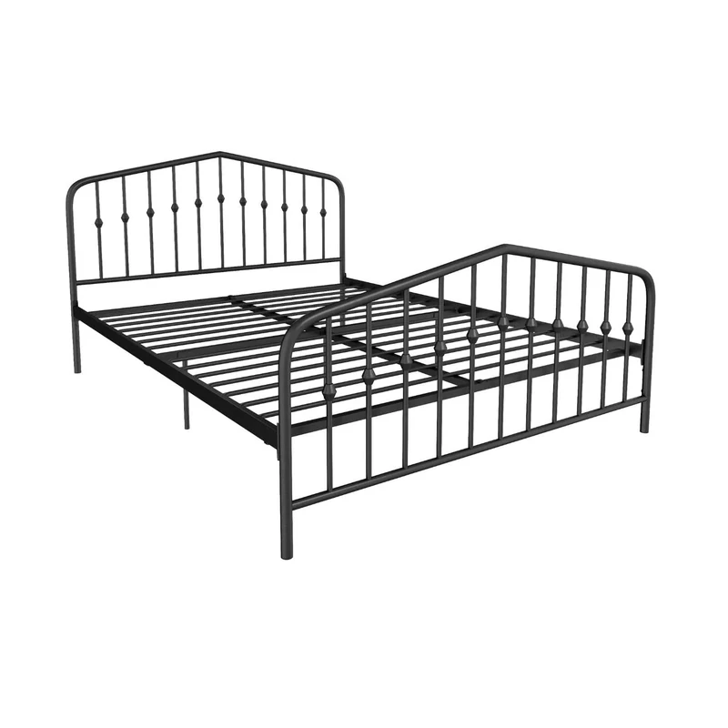 DHP Bushwick Metal Bed Black Double