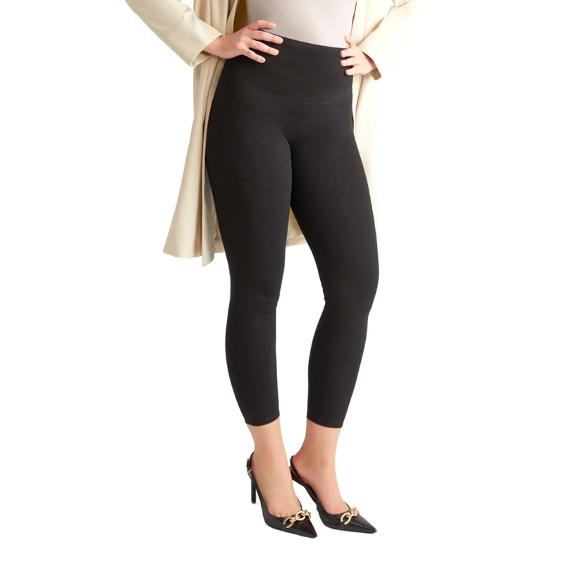 Yummie Women's Denim Shaping Leggings - Black - S