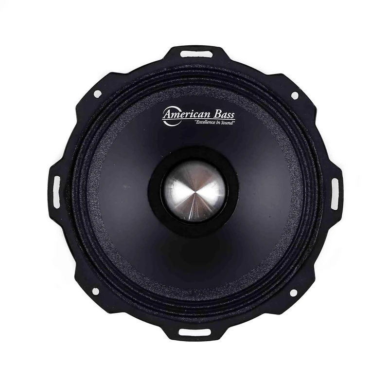 American Bass USA GF-6.5 L-MR 6.5" Mid-Range Car Speaker Running 300W RMS and 600W Max Power at 4 ohm Black
