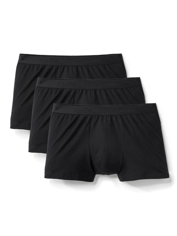 Calida Men's Natural Benefit Boxer Shorts Not Applicable, Black (Schwarz 992), Small