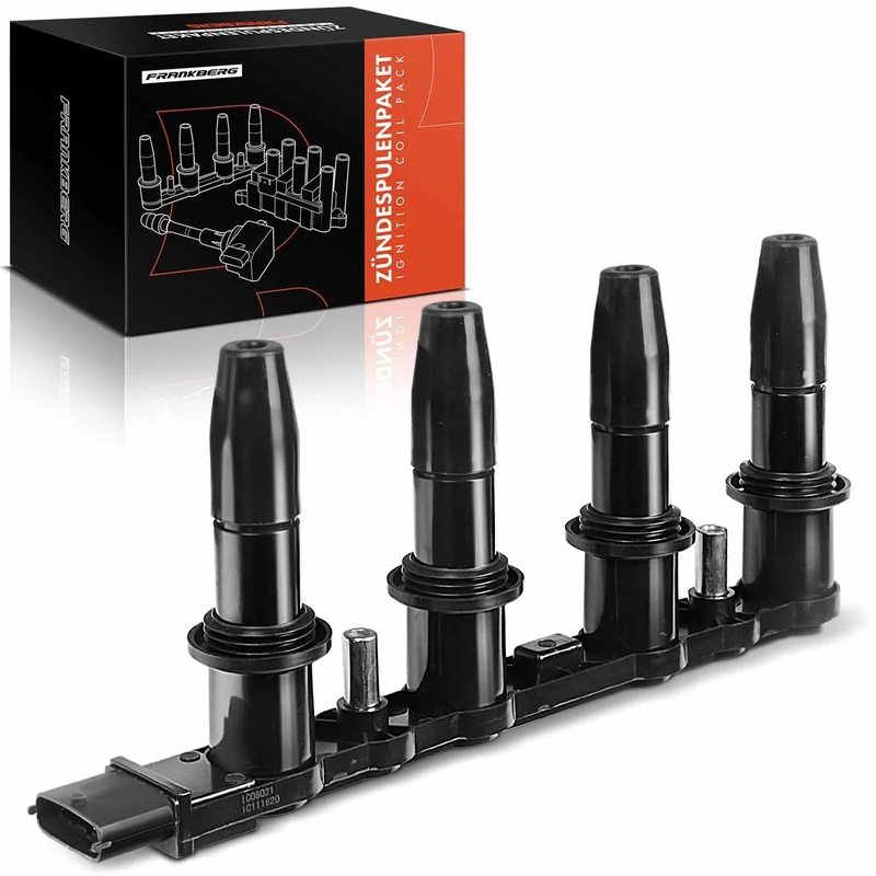 Frankberg Ignition coil Ignition module Compatible with Astra G 1.6L 2000-2009 Astra H 1.6L 1.8L 2004-2014 Corsa D 1.6L 2006-2014 159 Croma Stilo Insignia A Meriva Vectra Zafira Replace# 1208021