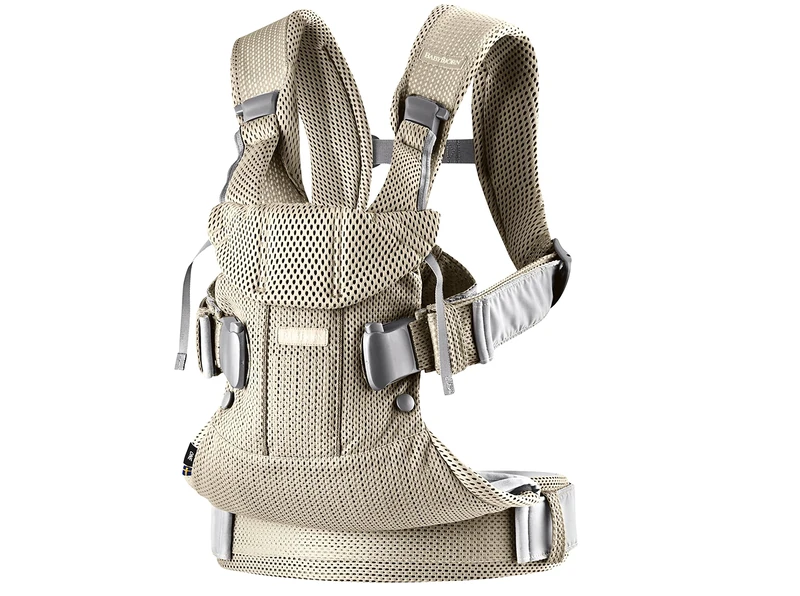 BabyBjörn Baby Carrier One Air, 3D Mesh, Grey beige