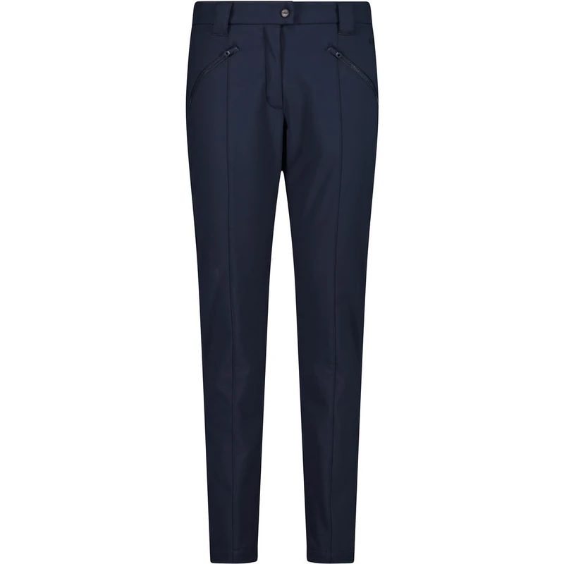 CMP - Woman Long Pant, Black Blue, XL