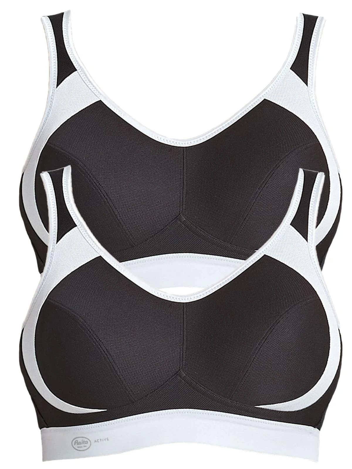 Anita Women's Pack of 2 Sports Bra Extreme Control 5527 Black 44G