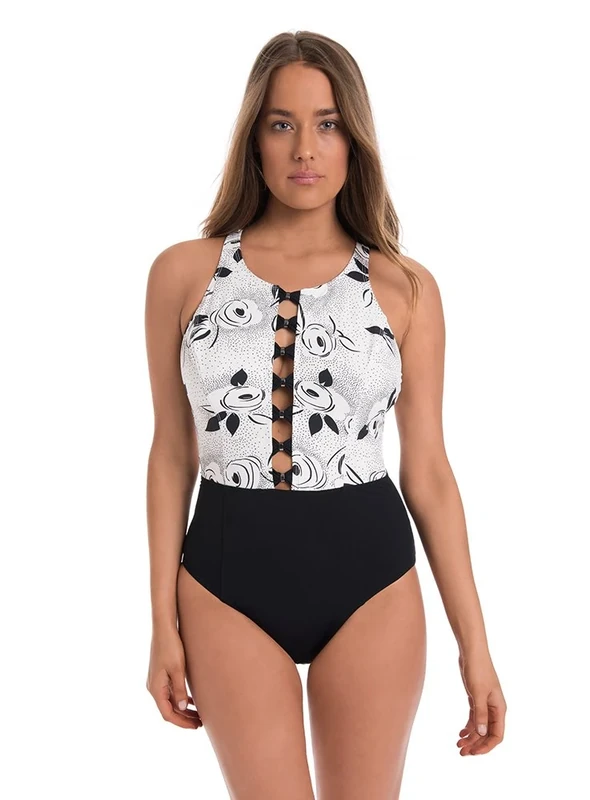 Miraclesuit Amoressa M Holly Black/White 14 - Image 1