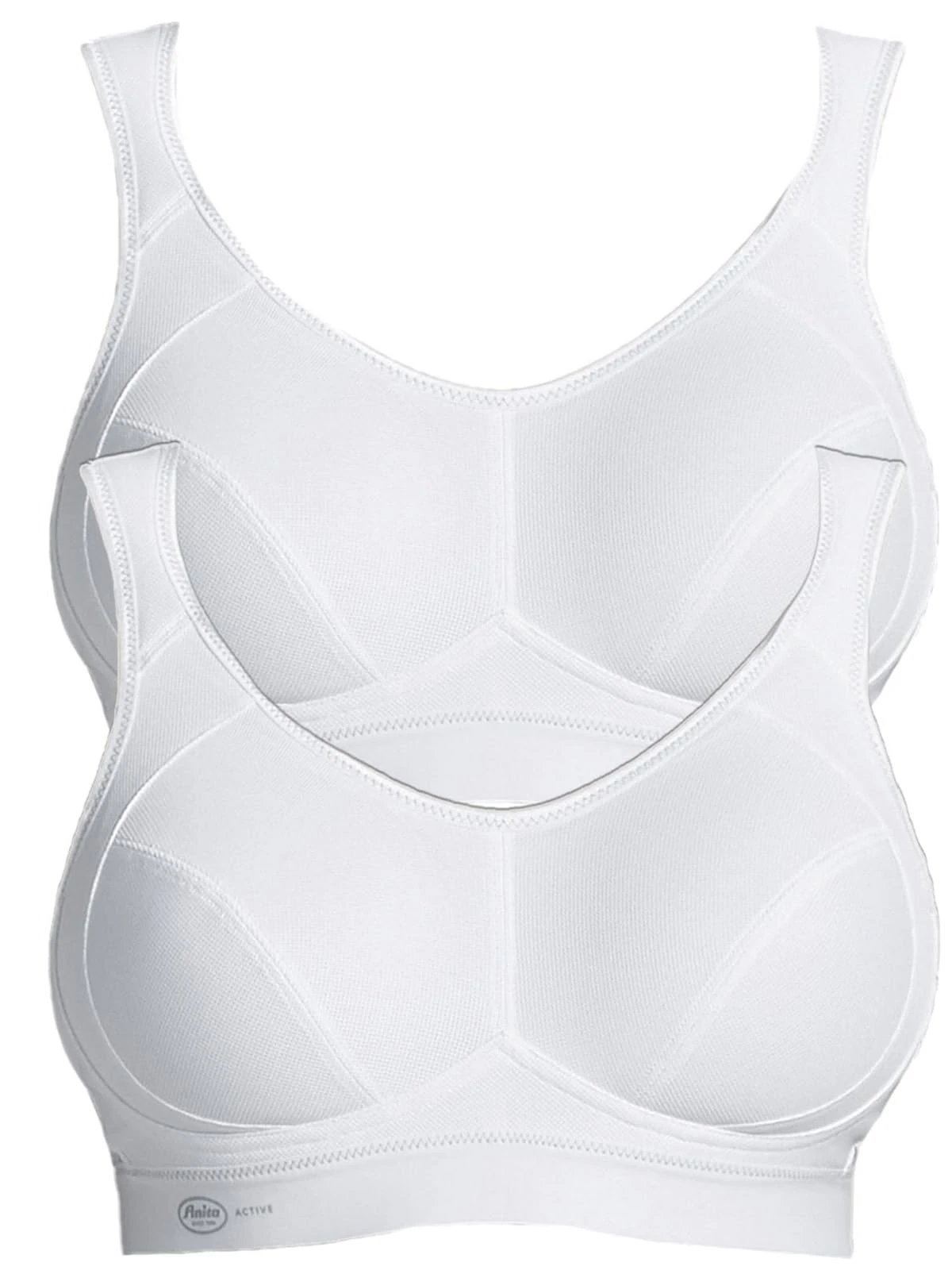 Anita Women's Pack of 2 Sports Bra Extreme Control 5527 White 44G
