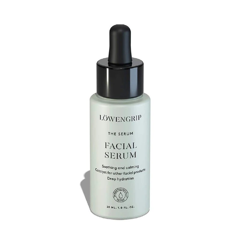 Löwengrip, The Serum Facial Serum – Kalpariane. Adds luster & hydration. Protects skin firmness. Increases synthesis of Collagen & Elastin. Sweden’s Fastest Growing Beauty Brand. All skin types + sensitive. 30 ml - Image 1