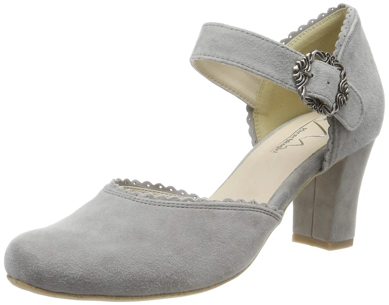 Hirschkogel Women's 3005715 Court Shoes, Grey Grey 031, 6 UK