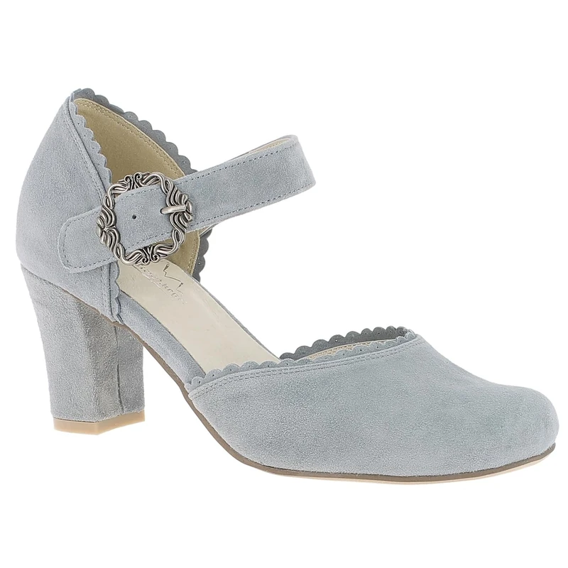Hirschkogel 3005715 Women's Court Shoes, Gray, 5 UK