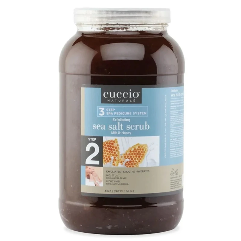 Cuccio - Sea Salt Scrub - Milk and Honey - for Women - Scrub - 120 oz