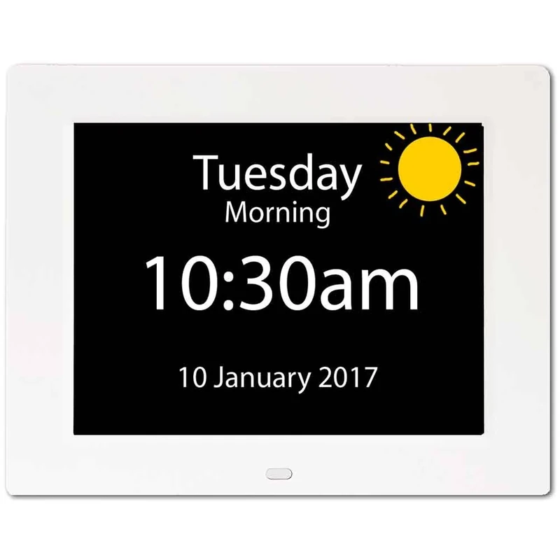 NRS Healthcare Rosebud Reminder Dementia Clock - Image 1