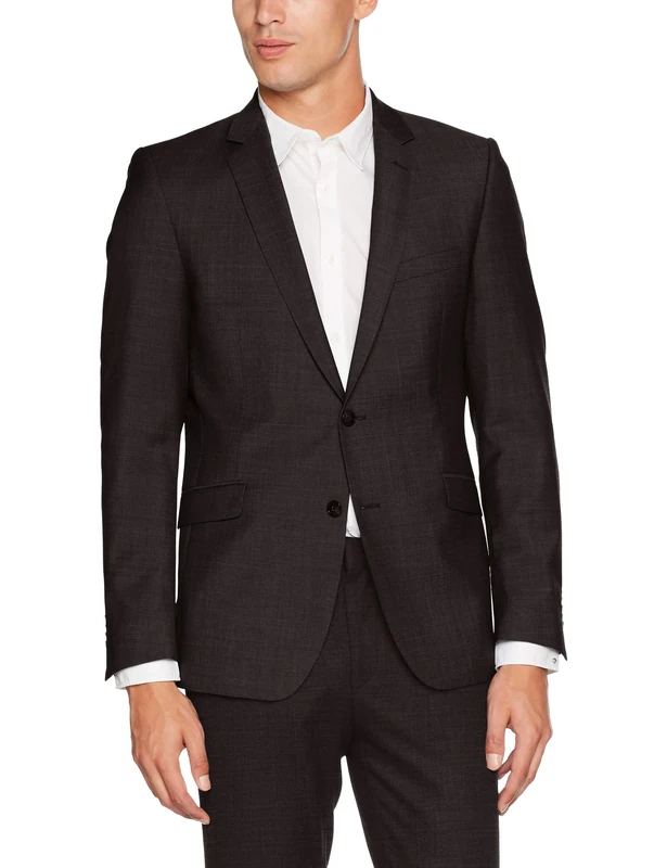 Strellson Men's 11 Allen 10003959 Suit Jacket, Black (Charcoal 019), 40R