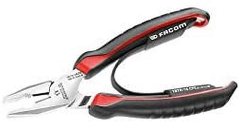 Facom 187A.16CPE Universal Pliers, Red/Black, 160 mm