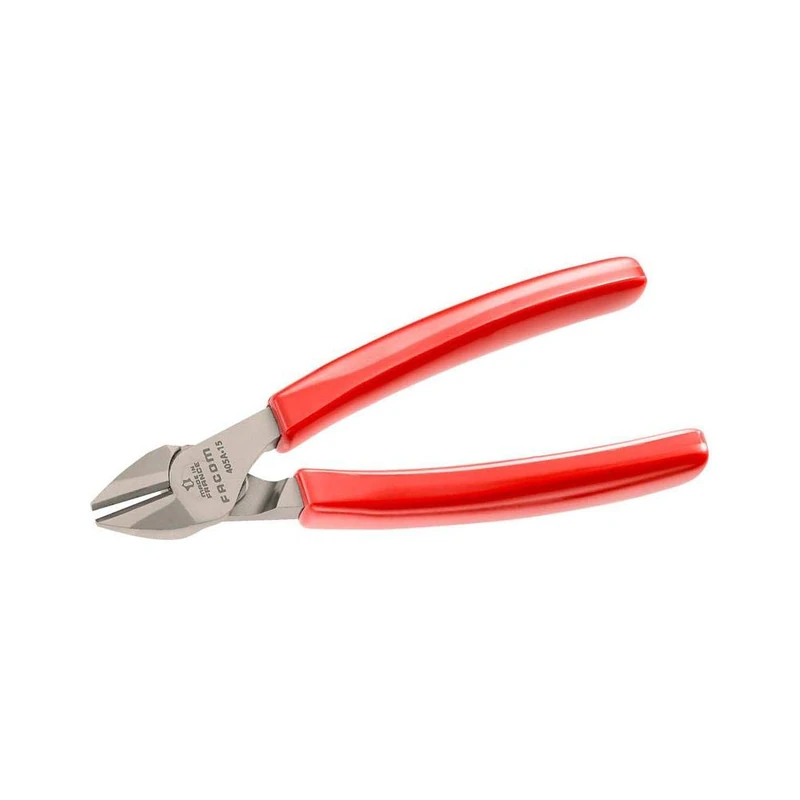 Facom 405 a.15 PVC Diagonal Cutting Pliers, Red, 160 mm