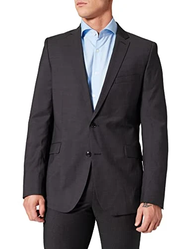 Strellson Men's 11 Allen 10003959 Suit Jacket, Black (Charcoal 019), 46