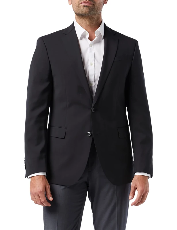 Strellson Men's 11 Rick 10000373 Suit Jacket, Black (Black 001), 28