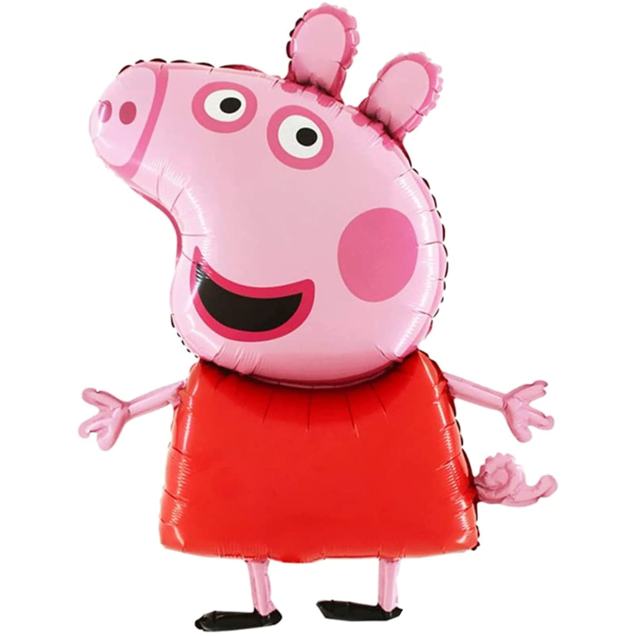 37 Inch Giant Jumbo Size Peppa Pig Characters -Peppa Or George- Foil Balloon - Kids Party Balloons (Peppa Pig)