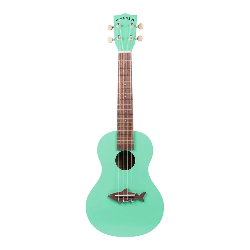 Kala - MK-CS/GRN - Shark concert Ukulele - Surf Green - c/bag