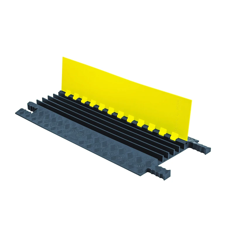 Linebacker Cable Management GG5X125-Y/GRY Grip Guard 5 Channel System, Grey-Yellow - Image 1