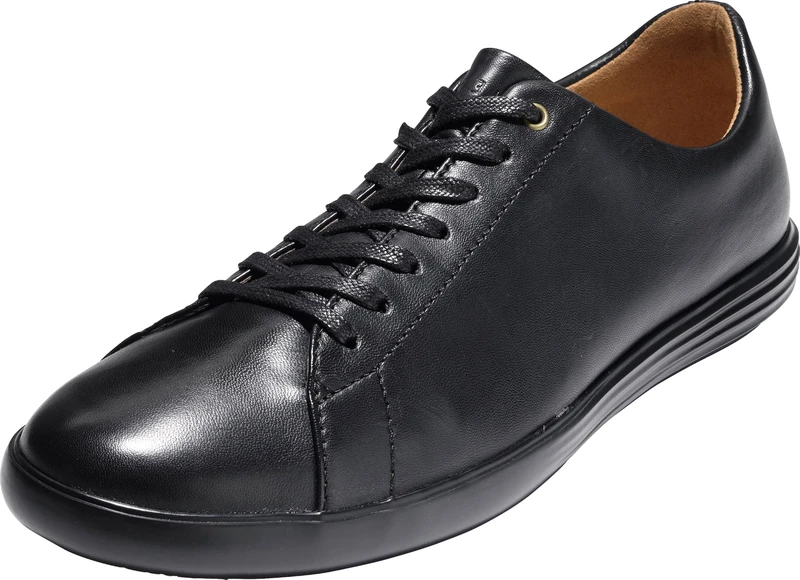 Cole Haan Men's Grand Crosscourt II Black Leather Sneaker