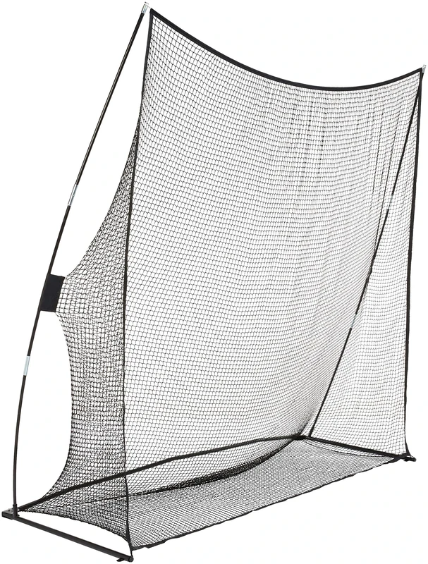Amazon Basics Portable Driving Practice Golf Net, 2.44 m x 2.44 m, Grey