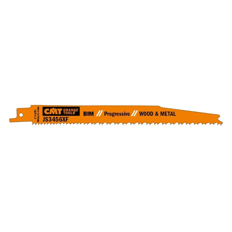 CMT JS3456XF-20-20 Sabre Saw Blades for Wood/Metals (BIM) 200x2.1-4.3x6-12TP