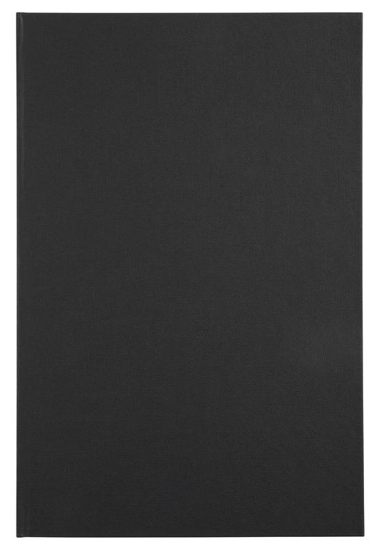 le dauphin - Ref. 752D - 1 Register - Dimensions 34 X 22.5 cm - 5x5 grid print - small squares - 90 g interior paper - 192 pages - hard cover covered with black canvas