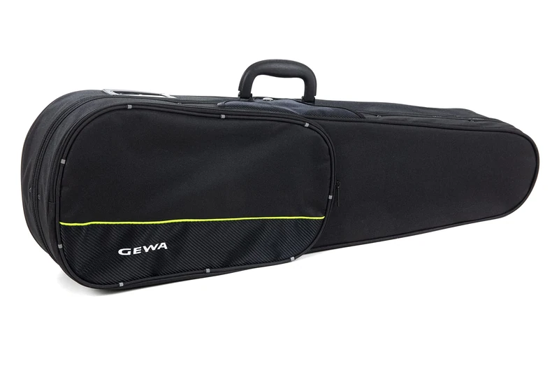 GEWA Form Shaped Violin Case Aspirante 3/4, black, padded suspension system, water-repellent