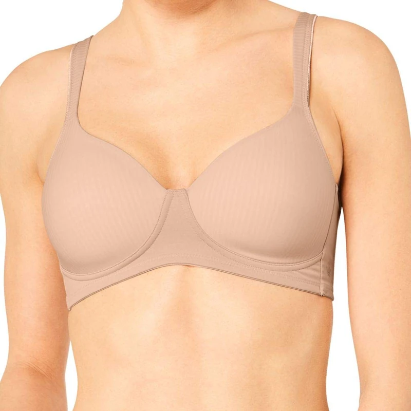 Triumph Women's Modern Soft+cotton P T-Shirt Bra, Beige (Neutral 00Ep), 44D (Manufacturer size: 100)