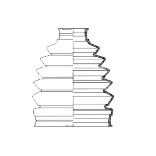 Borg & Beck BCB6009 Cv Joint Boot Kit To Fit Mazda 6 - RH