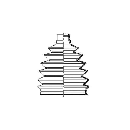 Borg & Beck BCB6330 Cv Joint Boot Kit To Fit Renault Clio III 1 5DCi