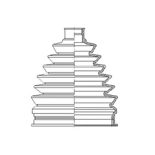 Borg & Beck BCB6234 Cv Joint Boot Kit To Fit Toyota Auris