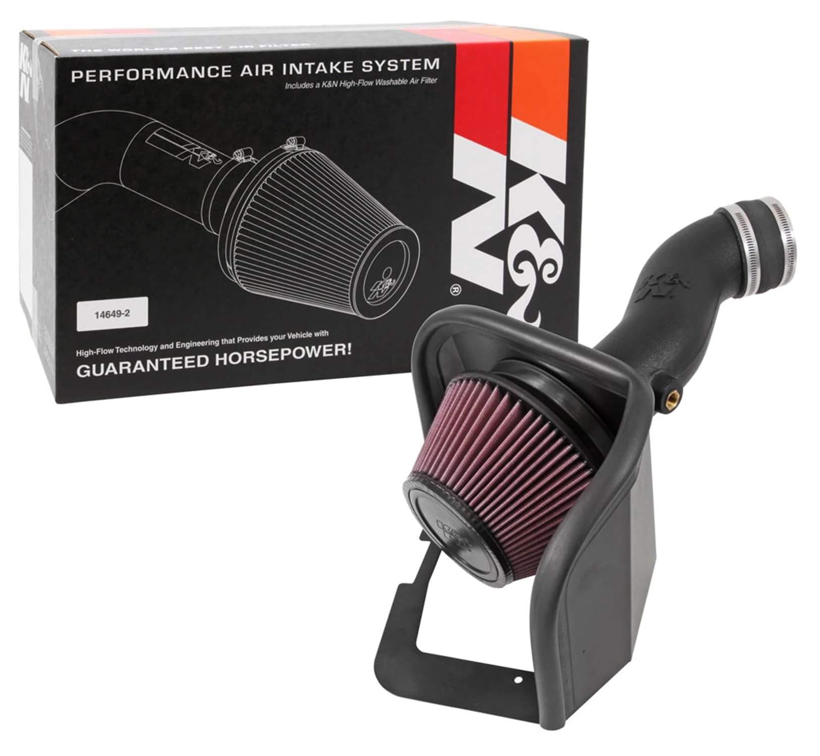 K&N Cold Air Intake Kit: High Performance, Guaranteed to Increase Horsepower: 50-State Legal: Fits 2015-2016 CHRYSLER (200)57-1572