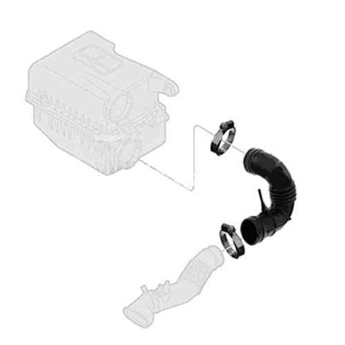 Borg & Beck BTH1471 Air Filter Hose To Fit PSA Nemo Fiat Fiorino 1 4 8V