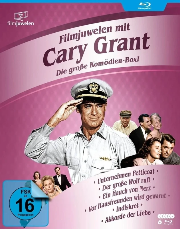 CARY GRANT BOX / 6 BLU-RA - MO - Image 1