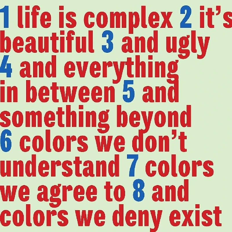 Life is complex it's beautiful and ugly and everyt - Image 1