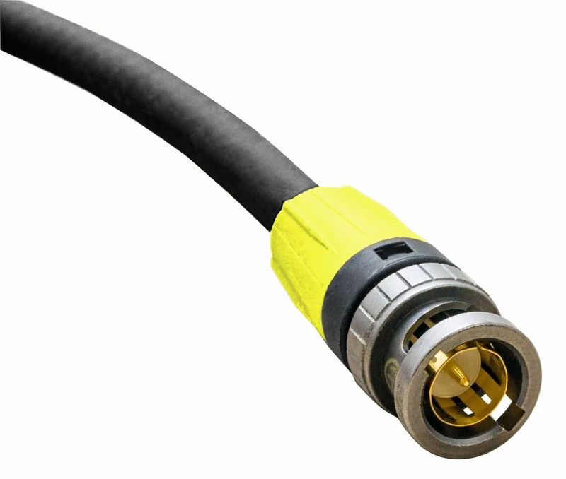 New 12G Ultra HD 8K 4K HD SDI Digital Video Belden 4694R Neutrik NBNC75TU11X UHD Rear Twist BNC plugs, Hand made Cable