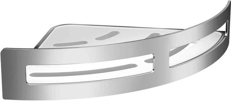 Emco System 2 Corner Basket with Insert Corner Dimensions 180 mm Chrome