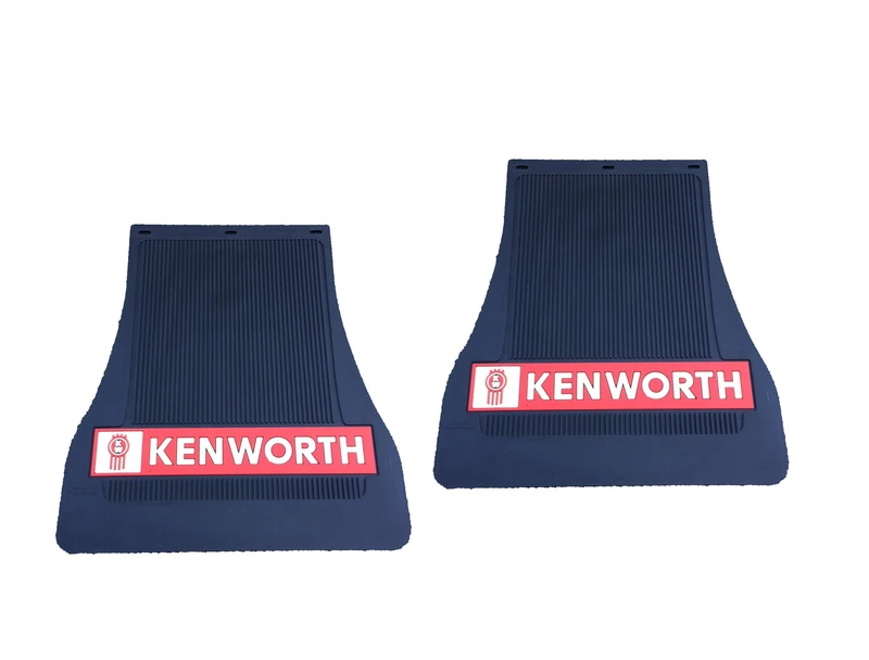 Kenworth Motors 13" x 18" x 20" Model MF0001K Semi Truck Mud Flaps-Set - Image 1