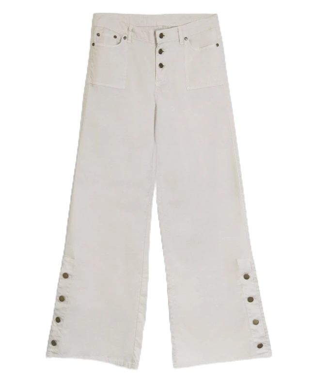 The hip tee Women's Ottu Trouser, Green (Kahki 6420), 10 (Size: 6420-36)