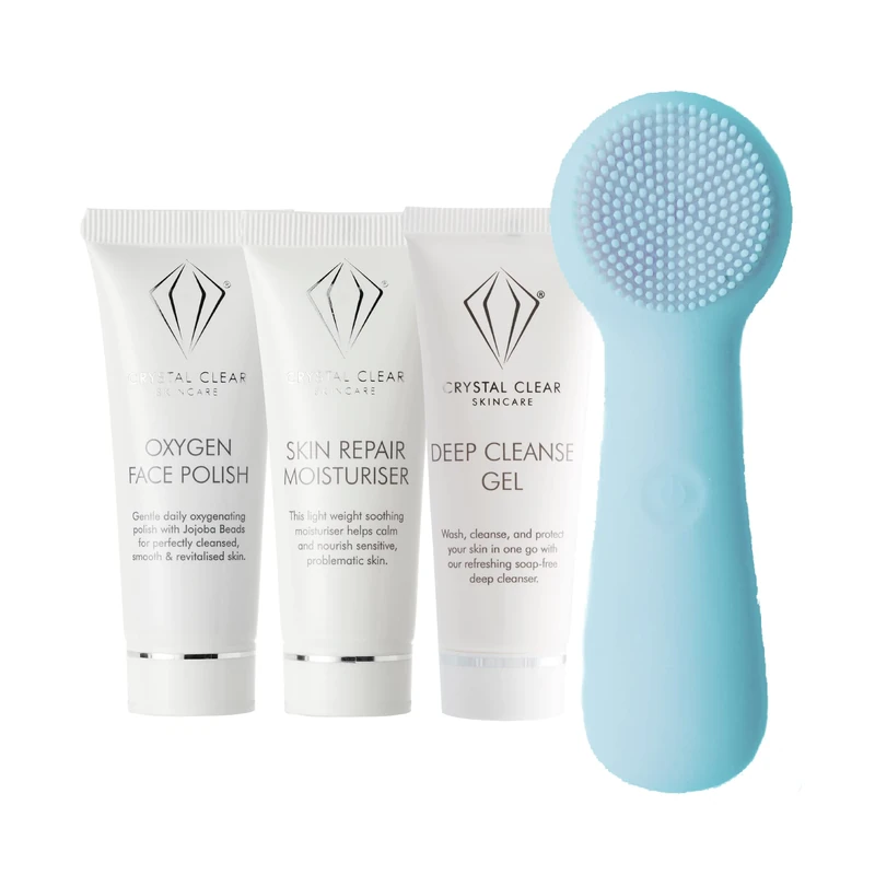 Crystal Clear Skincare Microdermabrasion In A Bag Set