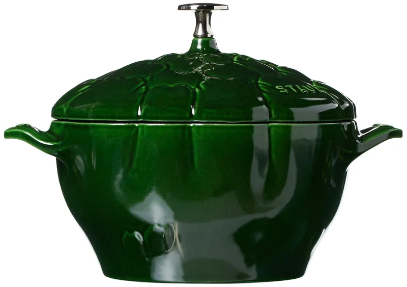 La Cocotte Artichoke Basil Green 22 cm